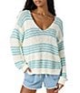 O'Neill Lyla Yarn Dyed Stripe Long Sleeve Sweater - Image 5