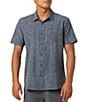 O'Neill Printed Short Sleeve Slub Woven Shirt - Image 1