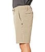 Color:Khaki - Image 3 - Reserve Heather 19#double; Outseam Hybrid Shorts