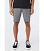 Color:Grey - Image 1 - Reserve Heather 19#double; Outseam Hybrid Shorts