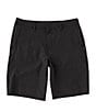 Color:Black - Image 1 - Reserve Heather 21#double; Outseam Hybrid Shorts