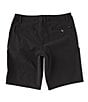 Color:Black - Image 2 - Reserve Heather 21#double; Outseam Hybrid Shorts