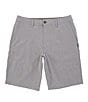 Color:Grey - Image 1 - Reserve Heather 21#double; Outseam Hybrid Shorts