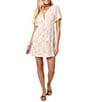 O'Neill Robin Floral Printed Short Sleeve Mini Dress - Image 1