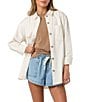 O'Neill Sevie Patch Pocket Long Sleeve Twill Shacket - Image 1