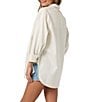 O'Neill Sevie Patch Pocket Long Sleeve Twill Shacket - Image 2