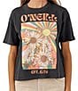 Color:Washed Black - Image 1 - Sunrays Graphic T-Shirt