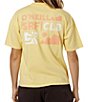 Color:Straw - Image 2 - Surf Club Graphic Dunes Round Neck Short Sleeve Tee