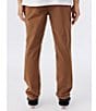 Color:Medium Brown - Image 2 - Venture E-Waist Retro Stretch Pants