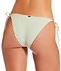 O'Neill Willow Weave Solid Texture Triangle Swim Top & Tie Side Hipster Swim Bottom - Image 6