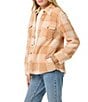 O'Neill Zuma Plaid Long Sleeve High Pile Jacket - Image 3