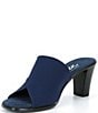 Onex Crista Fabric Banded Slip On High Heel Sandals - Image 4