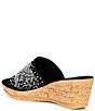 Color:Black - Image 3 - Joline Slip-On Embellished Wedge Sandals