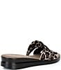Onex Lino Banded Slip On Wedge Sandals - Image 2
