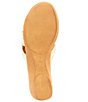 Color:Metallic Multi - Image 6 - Seashore Metallic Leather Knotted Cork Sandals