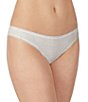 Color:Heather Grey - Image 1 - Cabana Cotton Stretch Hipster Panty
