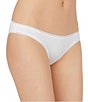 Color:White - Image 1 - Cabana Cotton Stretch Hipster Panty