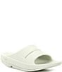 Color:Cosmic Gray - Image 1 - OOFOS® Men's OOahh Machine Washable Slides