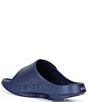 OOFOS Men's OOahh Sport Flex Washable Pool Slide Sandals, Color:Navy - Image 5