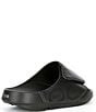 OOFOS Men's OOahh Sport Flex Washable Pool Slide Sandals, Color:Matte Black - Image 2