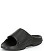 OOFOS Men's OOahh Sport Flex Washable Pool Slide Sandals, Color:Matte Black - Image 4