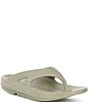OOFOS Men's OOriginal Thong Sandals, Foliage - Image 1