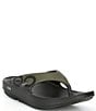 OOFOS Men's OOriginal Sport Sandals, Color:Tactical Green - Image 1