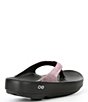 Color:Rose Sparkle - Image 2 - Oolala Luxe Thong Sparkle Sandals