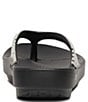 OOFOS OOlala Pebble Print Recovery Thong Sandals - Image 3