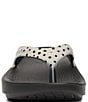 OOFOS OOlala Pebble Print Recovery Thong Sandals - Image 5