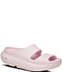 OOFOS Sunburst OOyea Recovery Platform Slide Sandals - Image 1