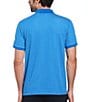 Color:Skydiver - Image 2 - Jacquard Short Sleeve Polo Shirt