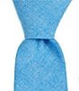 Original Penguin Wendy Solid 2 1/2#double; Linen Blend Woven Tie - Image 1