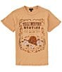 Color:Doe - Image 1 - Big Girls 7-16 Short Sleeve Yellowstone Montana Graphic T-Shirt