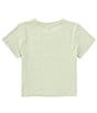 Color:Desert Sage - Image 2 - Big Girls 7-16 Check Smiley T-Shirt