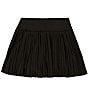Color:Black - Image 1 - Big Girls 7-16 Pleated Tennis Skort