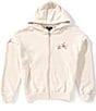 Originality Big Girls Long Sleeve Leopard Star Patch Hoodie - Image 1
