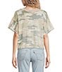 Originality Camo Printed Short Sleeve Sweater - Image 2