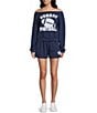 Originality Football Pull-On Coordinating Shorts, Color:Dark Navy - Image 3