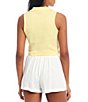 Color:Popcorn - Image 2 - Johnny Collar Sleeveless Top