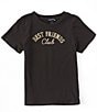 Color:Washed Black - Image 1 - Little Girls 2T-6X Best Friends Club Graphic T-Shirt