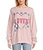 Color:Burnished Lilac - Image 1 - Lover Graphic Sweatshirt