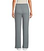 Color:Seafoam - Image 2 - Coordinating Ribbed Mid Rise Patch Pockets Pants