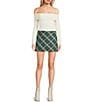 Originality Plaid Mini Skirt - Image 3