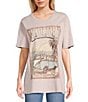 Color:Burnished Lilac - Image 1 - Relaxed Malibu Graphic T-Shirt