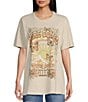 Color:Antique White - Image 1 - Relaxed The Sun Graphic T-Shirt