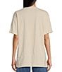 Color:Antique White - Image 2 - Relaxed The Sun Graphic T-Shirt