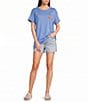 Originality Road Trip Cherry Short Sleeve Oversized Tee - Image 3