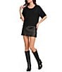 Originality Satin Mini A-Line Skort - Image 3