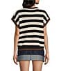 Originality Striped Boxy Pocket Knit Top - Image 6